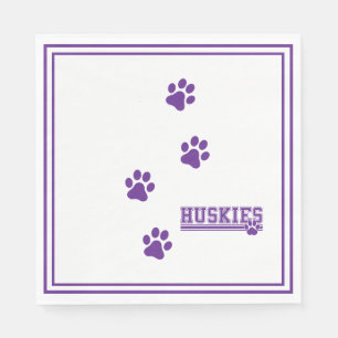 Serviette En Papier Mouchoirs Huskies