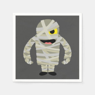 Serviette En Papier Mummy zombie Halloween