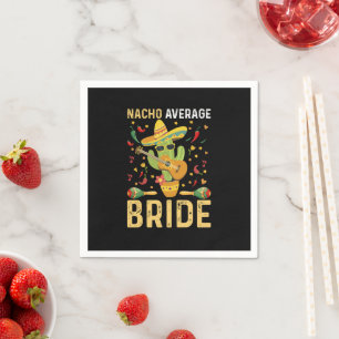Serviette En Papier Nacho Moyenne Mariée Cinco De Mayo Mariage mexicai