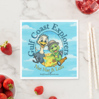 Serviette En Papier Nae Nae & Lulu Adventures Napkins