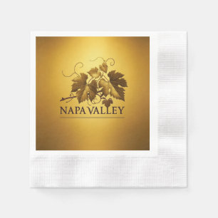 Serviette En Papier Napa Valley California Event Party