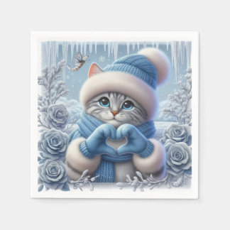 Serviette En Papier Napkin de Christmas Love