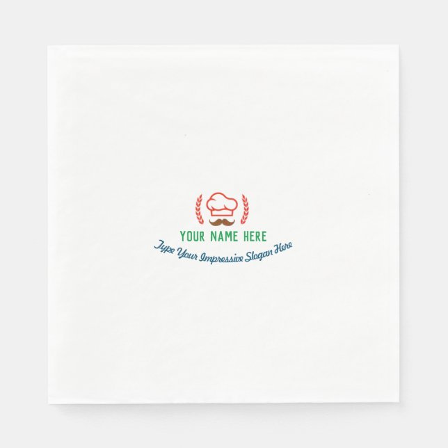 Serviette En Papier Napkin en tissu (Devant)