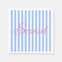 Napkin Sconset/Nantucket Blue Stripe