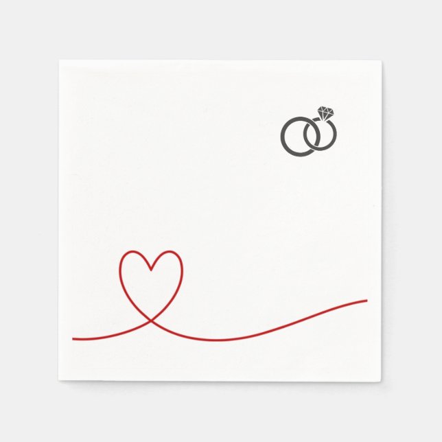 Serviette En Papier Napkins bachelor party (Devant)