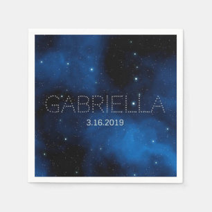 Serviette En Papier Napkins bat mitzvah