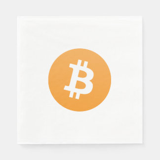 Serviette En Papier Napkins Bitcoin