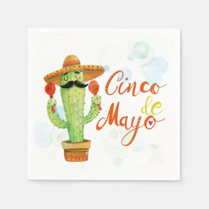 Serviette En Papier Napkins Cinco De Mayo