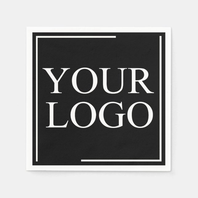 Serviette En Papier Napkins Cocktail personnalisé AJOUTER PERSONNALISÉ (Devant)