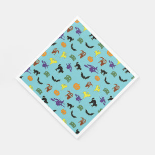Serviette En Papier Napkins de fête d'Halloween