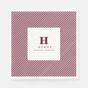 SERVIETTE EN PAPIER NAPKINS DE LA PARTIE DE DIPLÔME INITIALE
