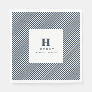 SERVIETTE EN PAPIER NAPKINS DE LA PARTIE DE DIPLÔME INITIALE