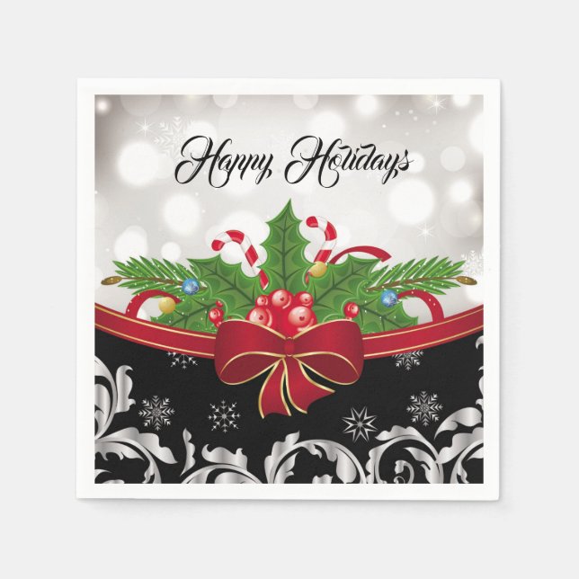 Serviette En Papier Napkins en papier de vacances (Devant)