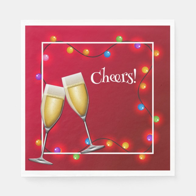 Serviette En Papier Napkins en papier de vacances (Devant)