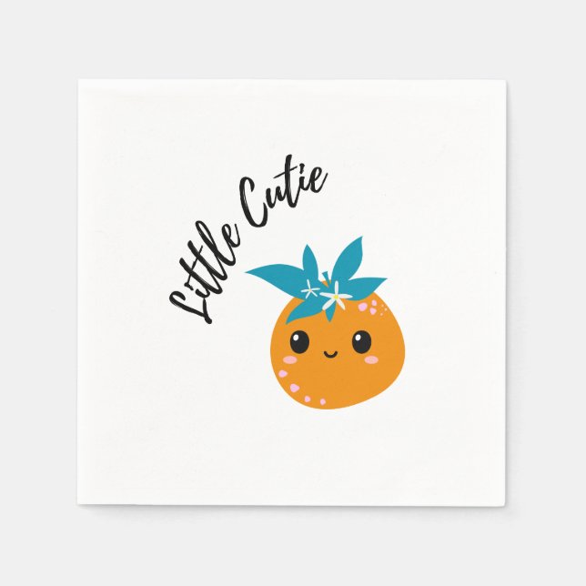 Serviette En Papier Napkins Little Cutie (Devant)