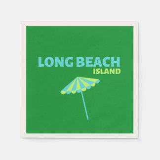 Serviette En Papier Napkins Long Beach Island