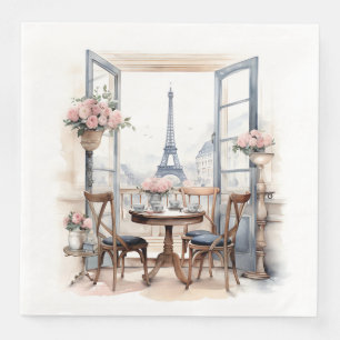 Serviette En Papier Napkins Papier Paris