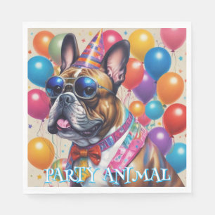 Serviette En Papier Napkins Party Animal Party