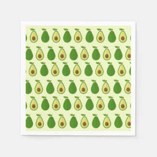 Serviette En Papier Napkins Party Avocado