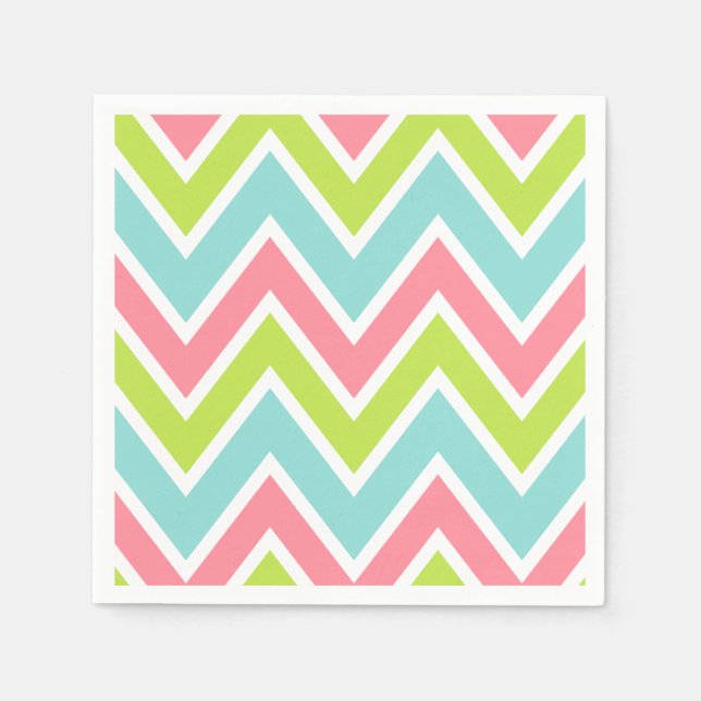 Serviette En Papier Naples de Pâques (Devant)