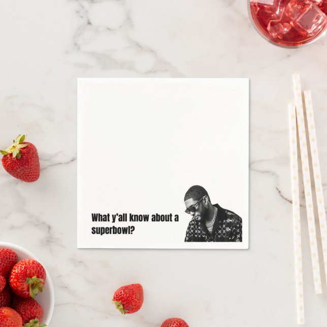 Serviette En Papier Naples de superbol (En situation)