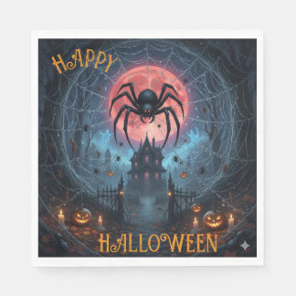 Serviette En Papier Naples d'Halloween
