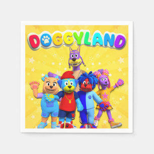 Serviette En Papier Naples Doggyland