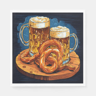 Serviette En Papier Naples en papier Oktoberfest