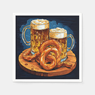 Serviette En Papier Naples en papier Oktoberfest