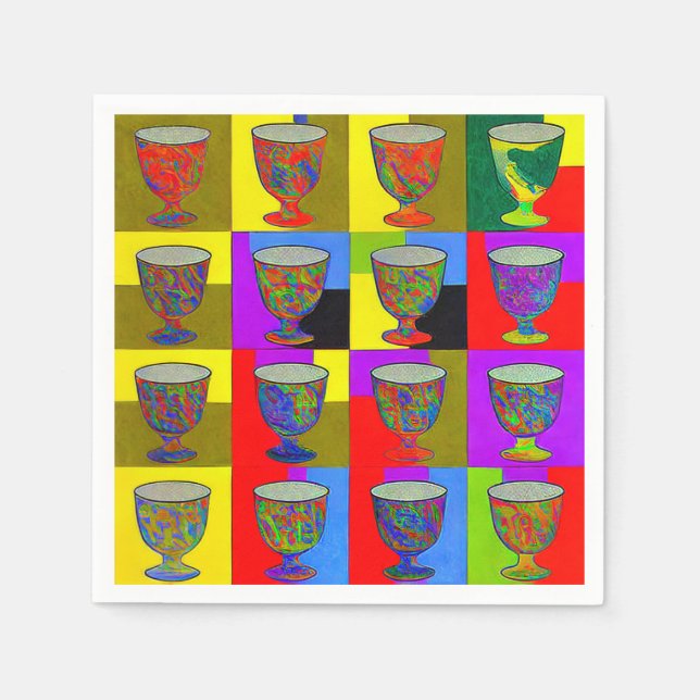 Serviette En Papier Naples en papier passover (Devant)