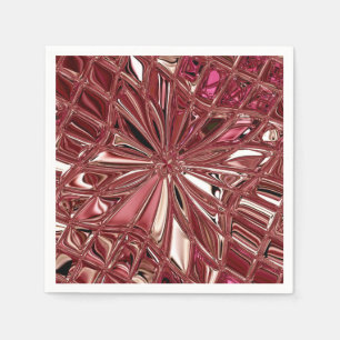 Serviette En Papier Naples florales de Bourgogne