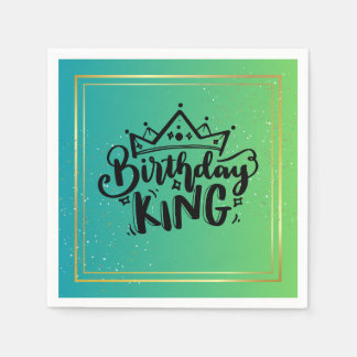 Serviette En Papier Naples King Papier Anniversaire