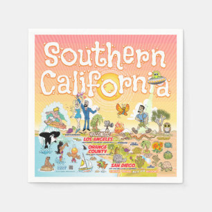Serviette En Papier Naples Southern Cal