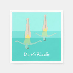 Serviette En Papier Natation artistique