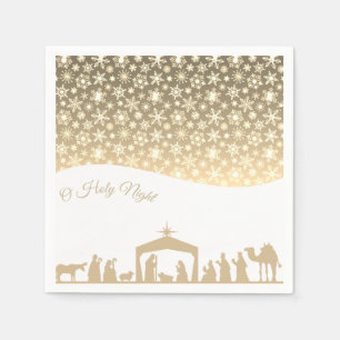 Serviette En Papier Nativité