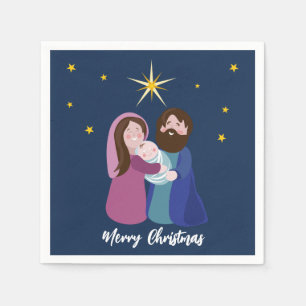 Serviette En Papier Nativité Noël