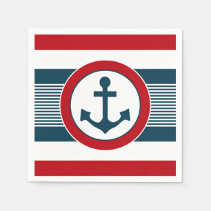 Serviette En Papier Nautical design