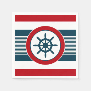 Serviette En Papier Nautical design