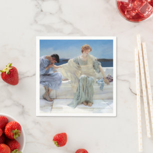 Serviette En Papier Ne me demandez plus rien d'Alma Tadema Mariage