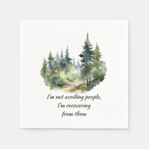 Serviette En Papier Ne pas éviter les gens dont je me remets