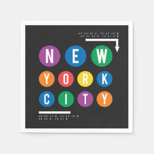Serviette En Papier New York