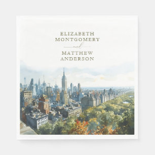 Serviette En Papier New York Central Park