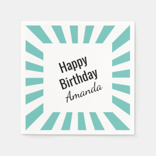 Serviette En Papier N'Importe Quelle Couleur De Démarrage Stripes N'Im