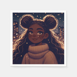 Serviette En Papier Nocturne Hue