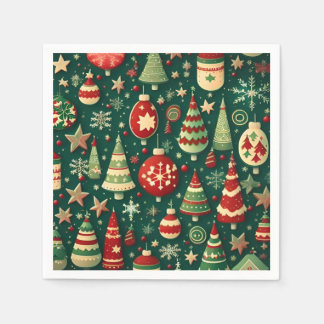 Serviette En Papier Noël