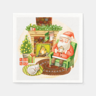 Serviette En Papier Noël