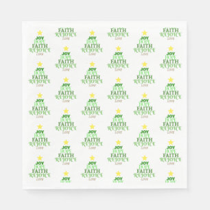 Serviette En Papier Noël Arbre de Noël