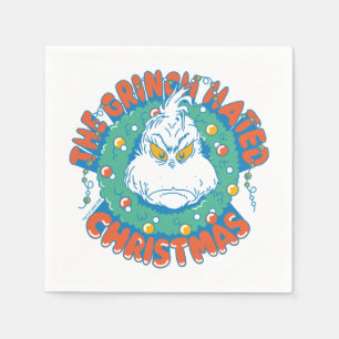 Serviette En Papier Noël de Grinch haï