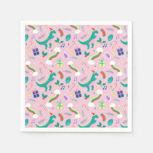 Serviette En Papier Noël drôle