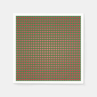 Serviette En Papier Noël festif jeté